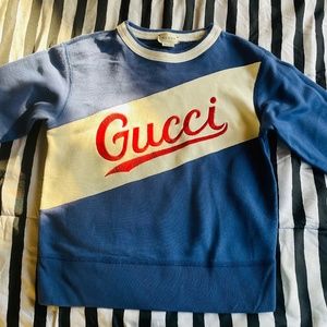 Authentic kids Gucci sweat shirt